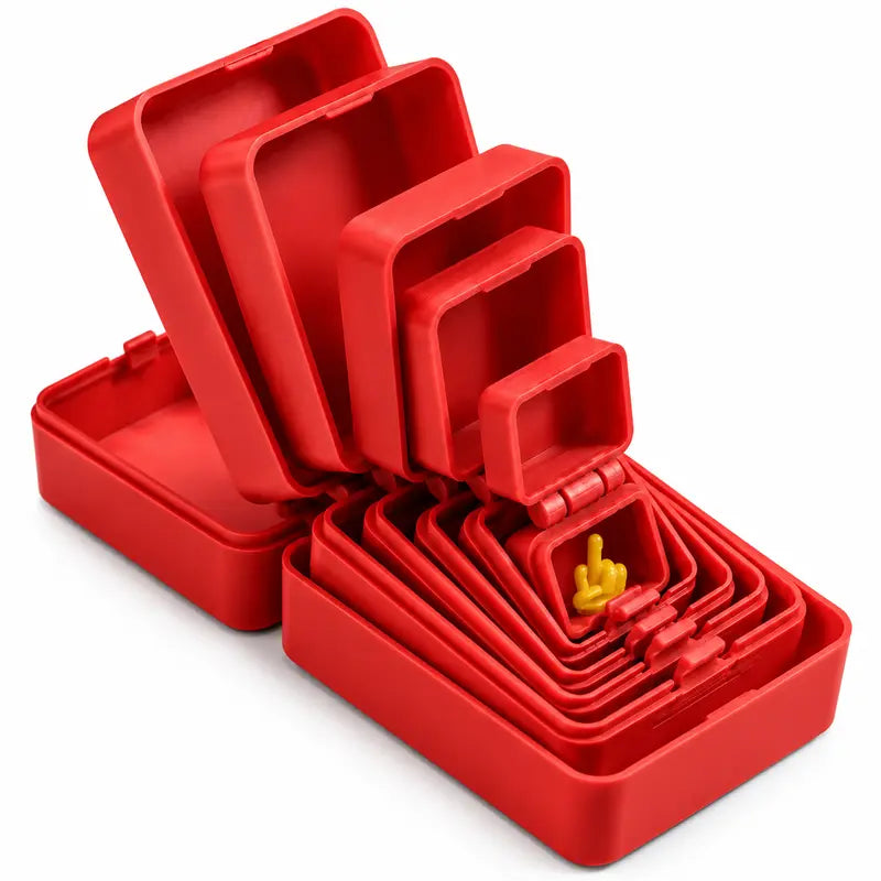 Die Endlos-Box in Rot